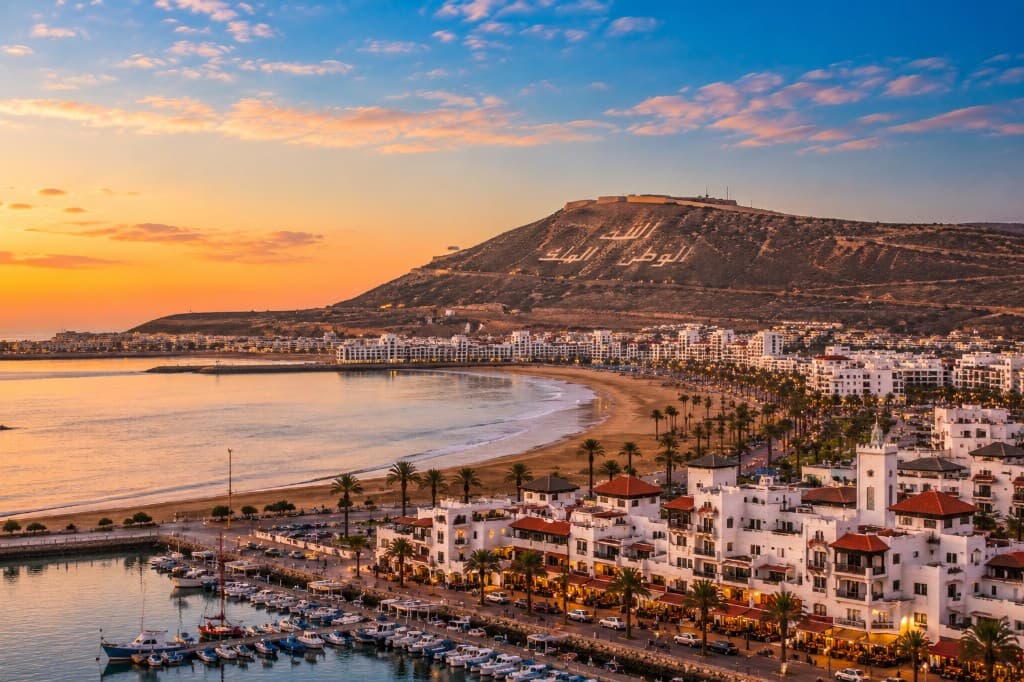 Agadir — Marina et baie